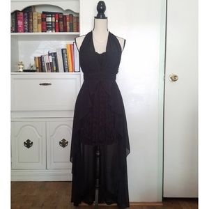 Tawny 3D Rosette Flowers dress, M/L